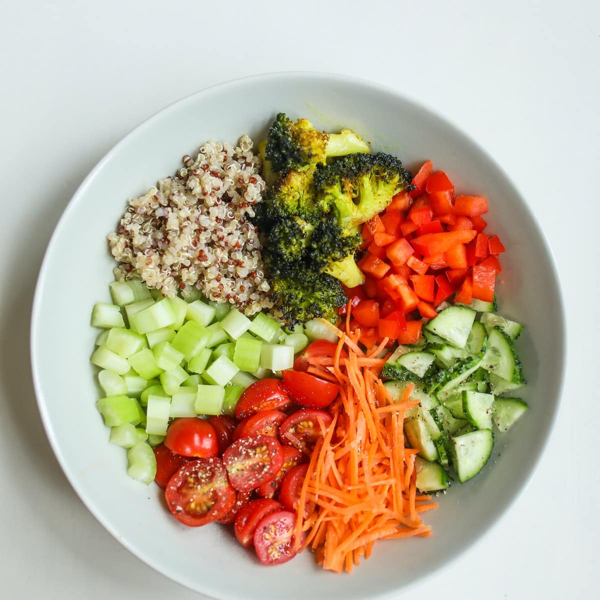 Salade composée maison : équilibre et saveurs