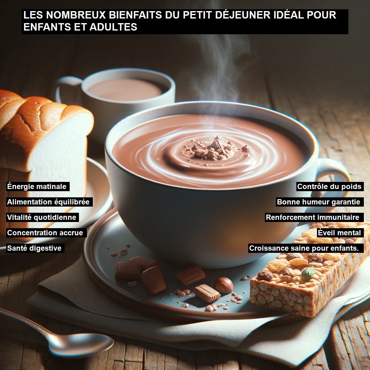 Les nombreux bienfaits du petit déjeuner idéal pour enfants et adultes