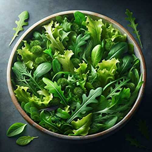 Recettes Faciles de Salades Vertes : Fraîcheur et Rapidité au Menu