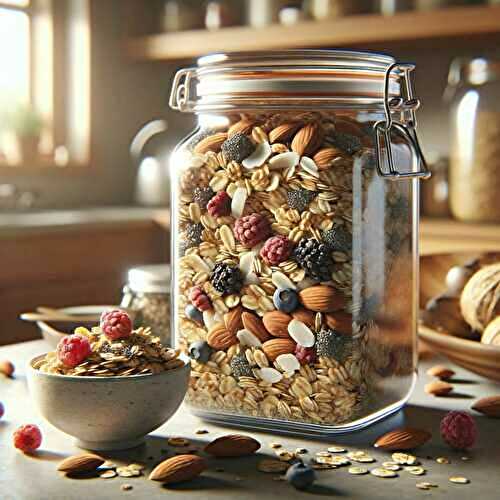 Délicieux granola fait maison sans gluten