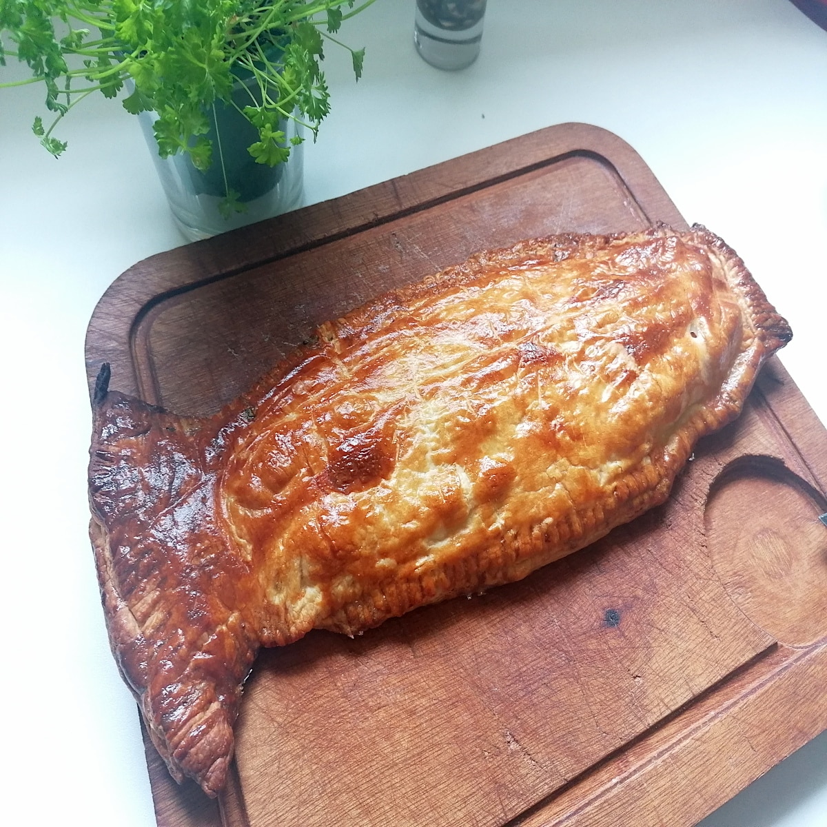 Saumon en Croûte Feuilletée: Plat Printanier.