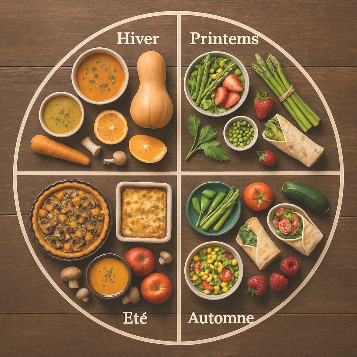Batch cooking saisonnier - recettes d’hiver à l’automne faciles