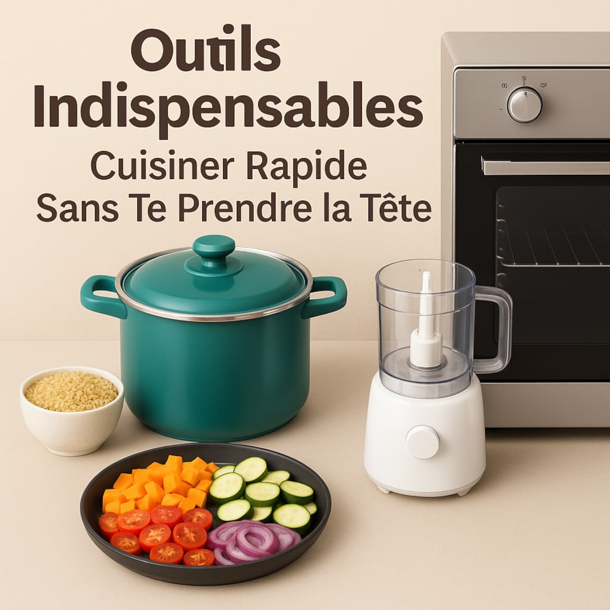 Batch cooking express - ta semaine de repas prête en 1 heure