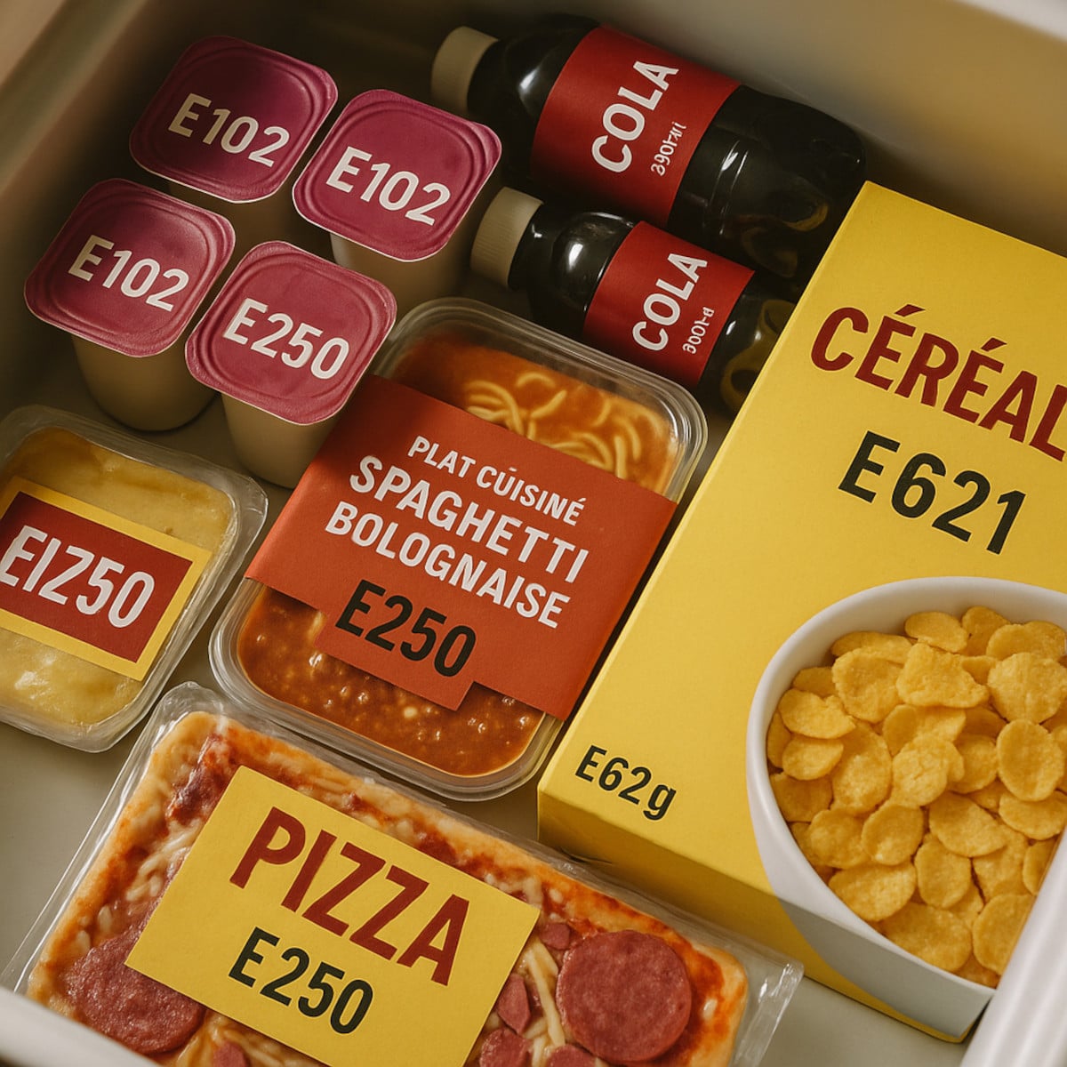 Les additifs alimentaires - ce que cache l'Industrie