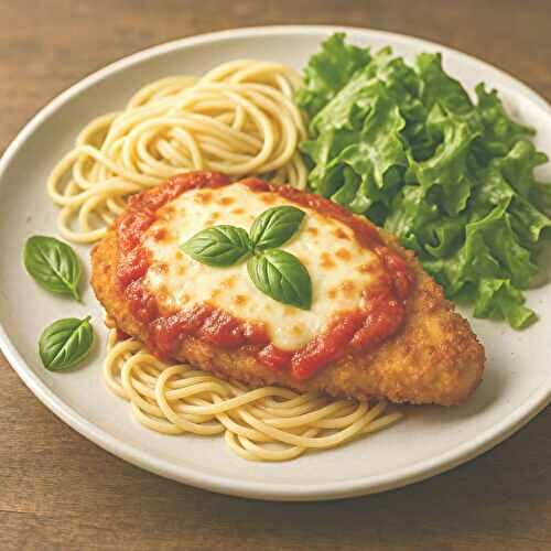 Poulet parmesan croustillant et fondant – recette facile au four
