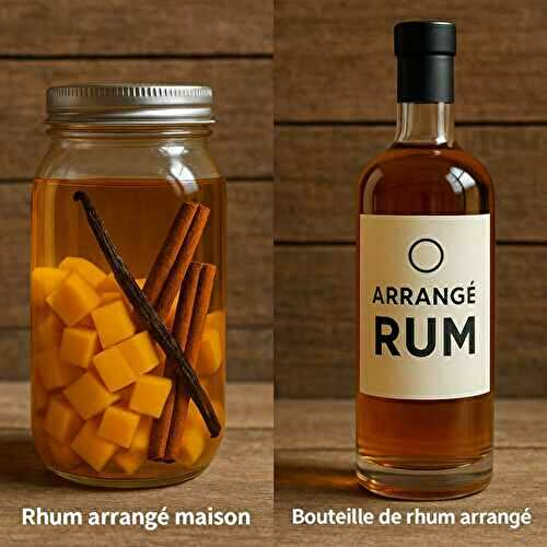Rhum arrangé maison vs commercial - le grand comparatif