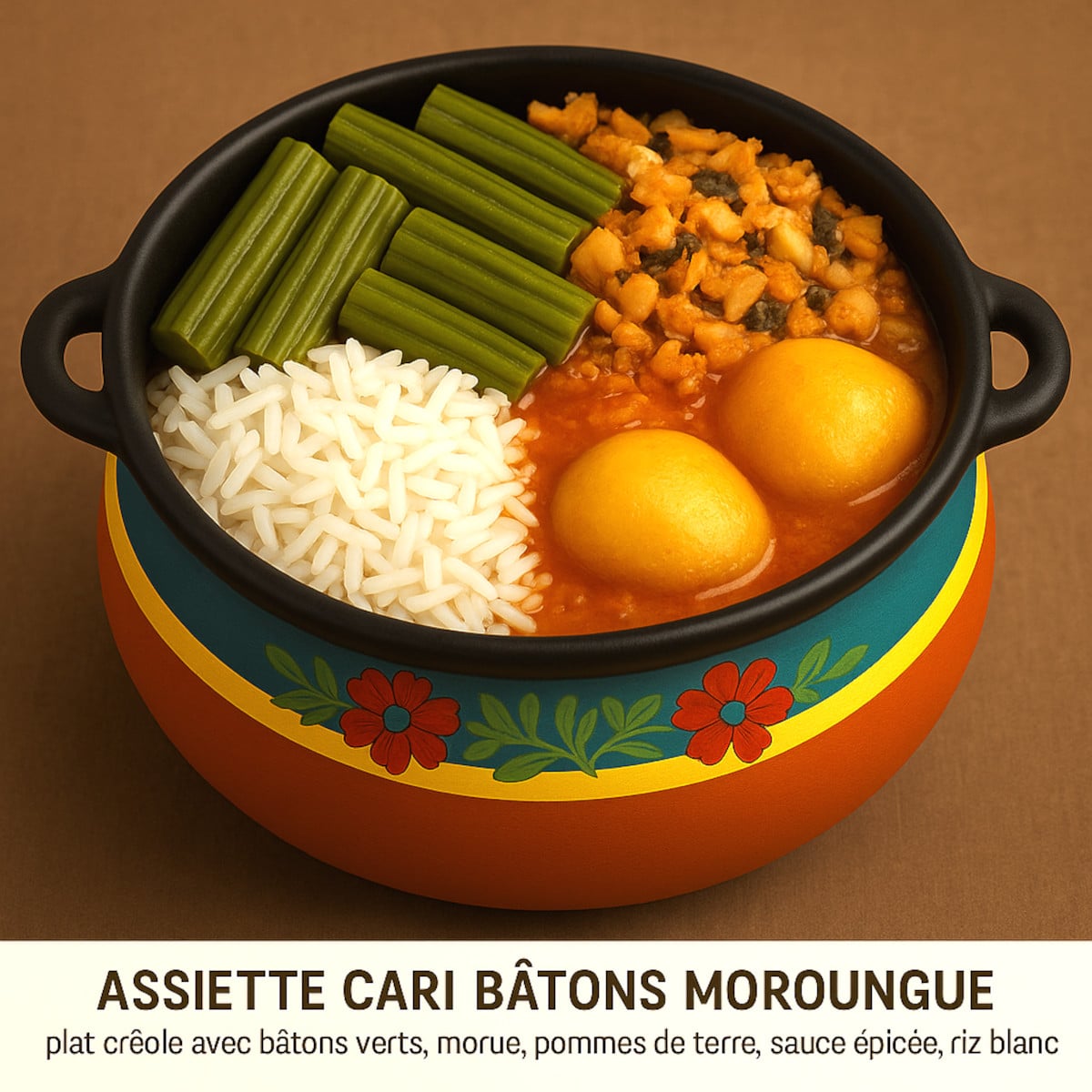 Cari bâtons moroungue morue : un trésor de la cuisine réunionnaise