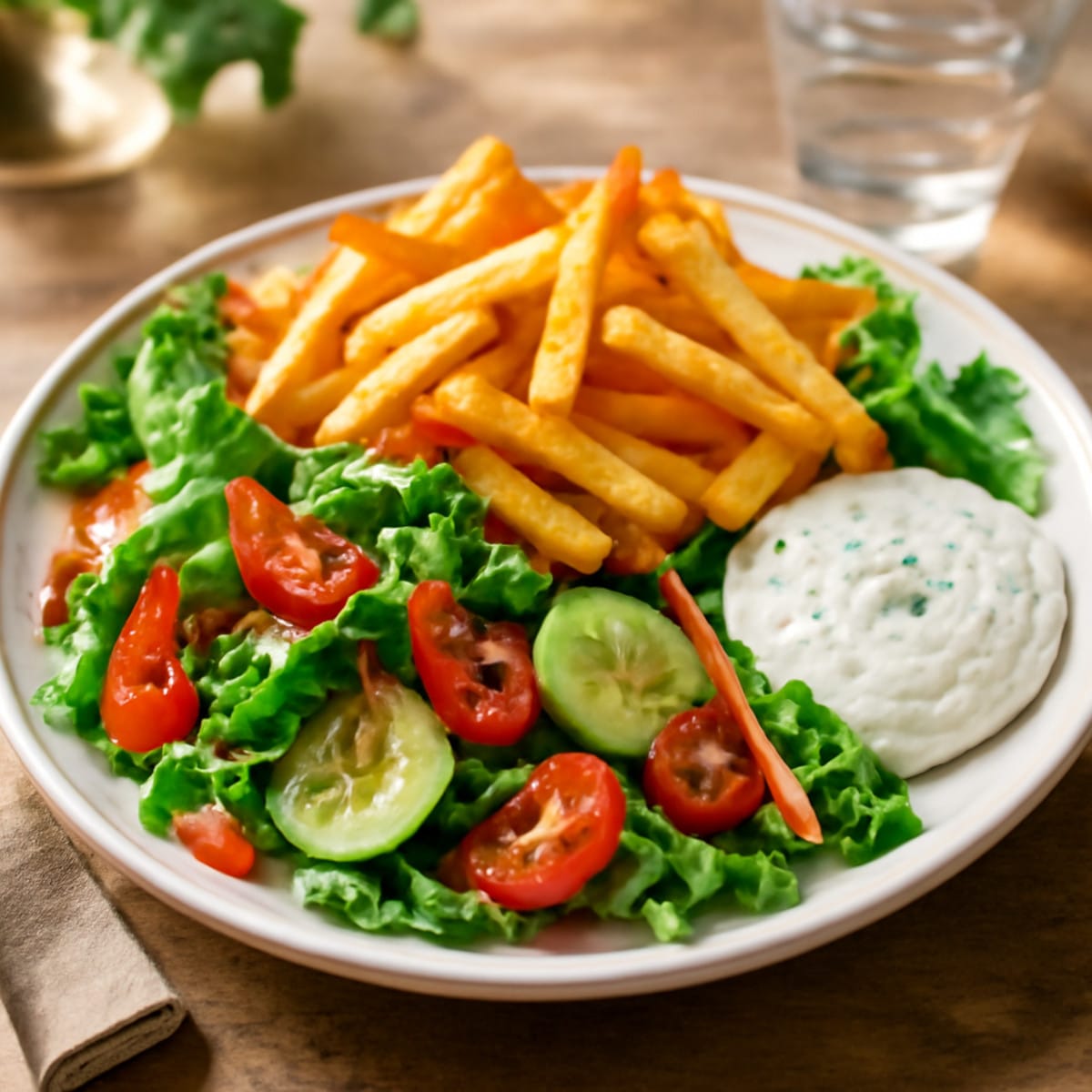 Salade de frites : la recette virale et croustillante de TikTok