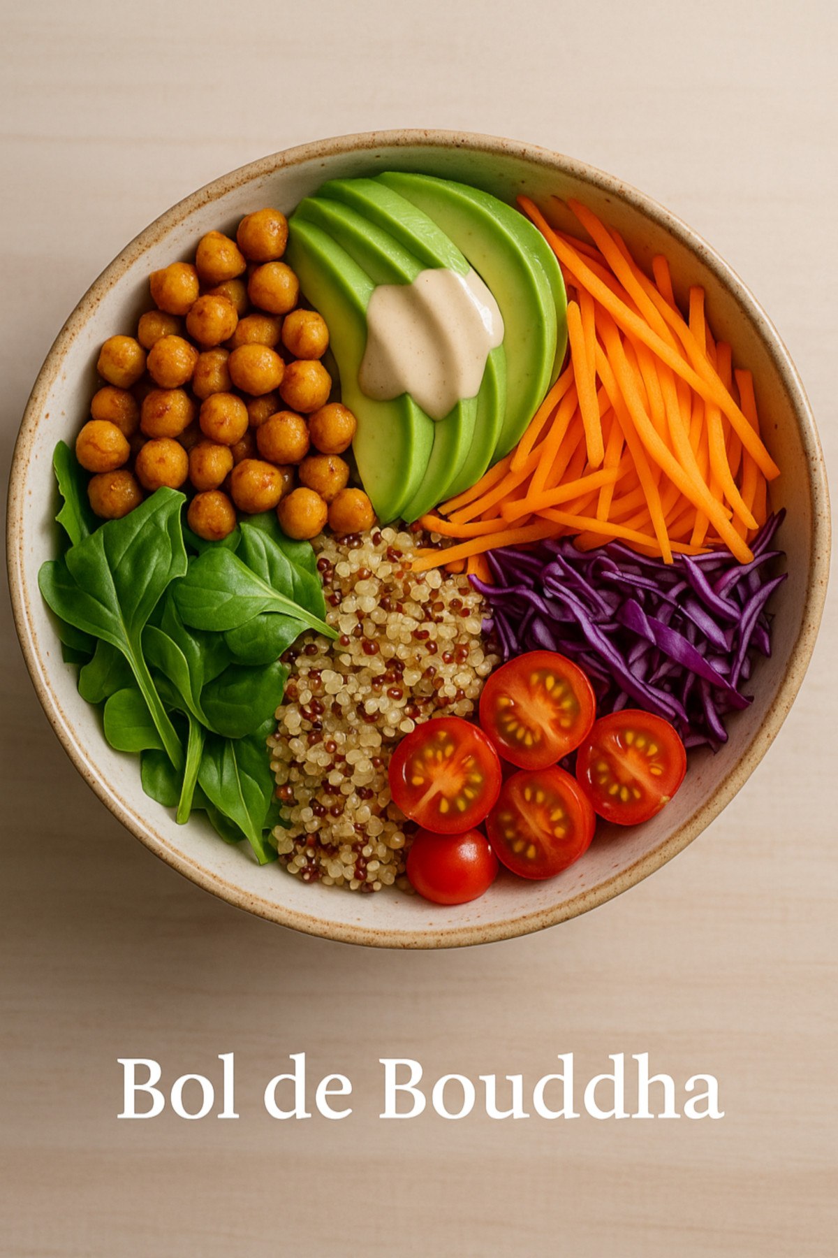 Buddha Bowl aux pois chiches : rapide, vegan et savoureux