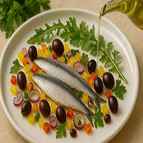 Carpaccio de sardines en 30 min - Frais, sain et économique
