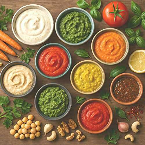 Sauce végétarienne : idées gourmandes et recettes faciles