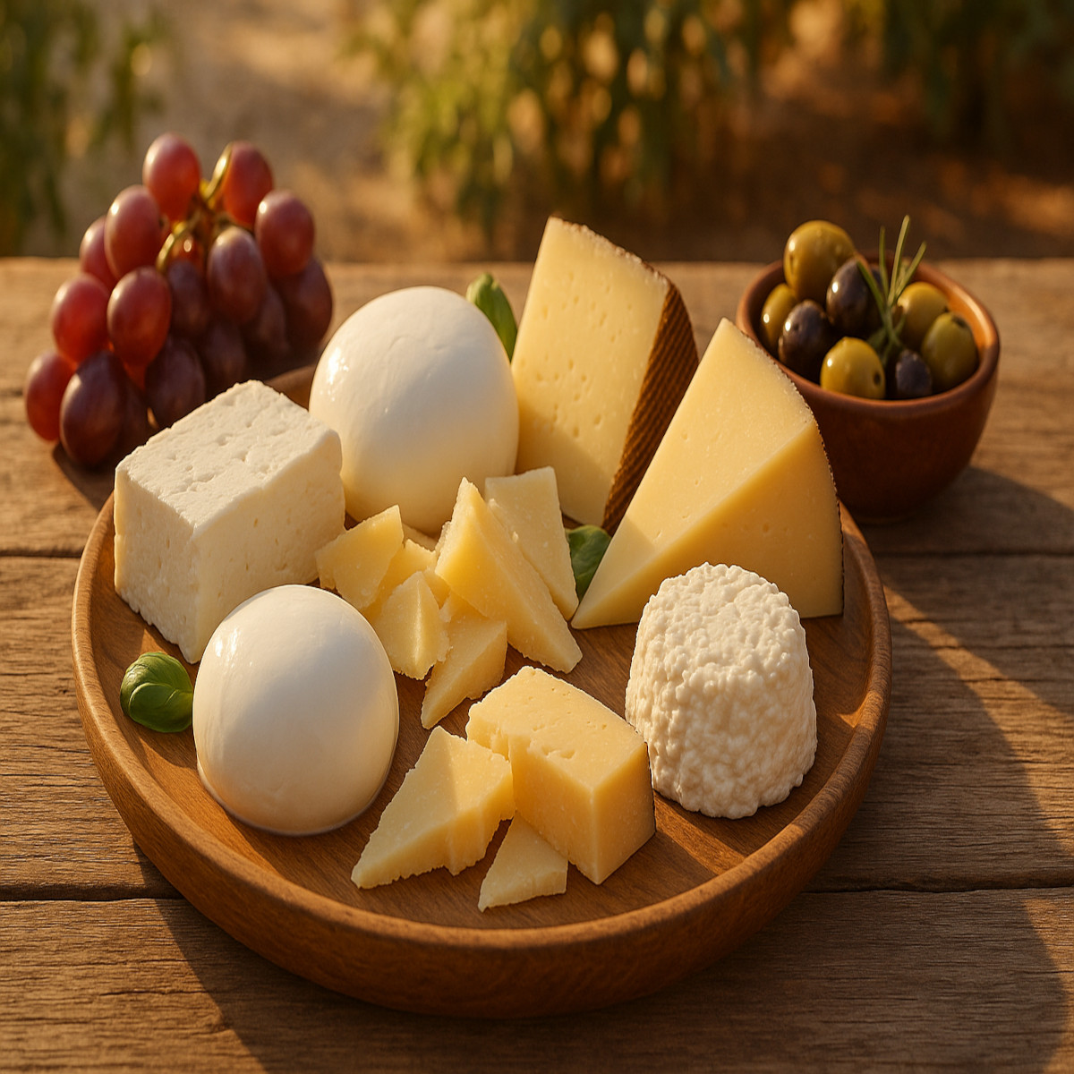 Fromages méditerranéens : feta, mozzarella et trésors du sud