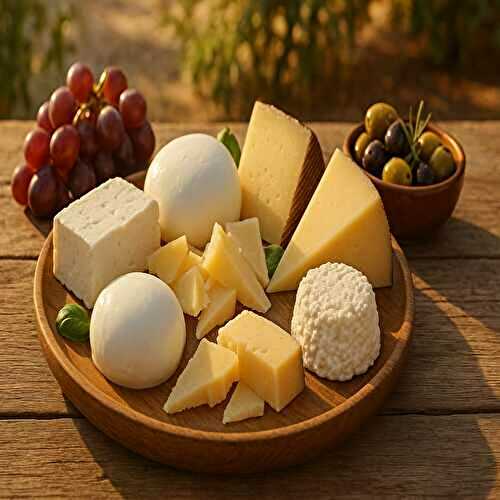 Fromages méditerranéens : feta, mozzarella et trésors du sud
