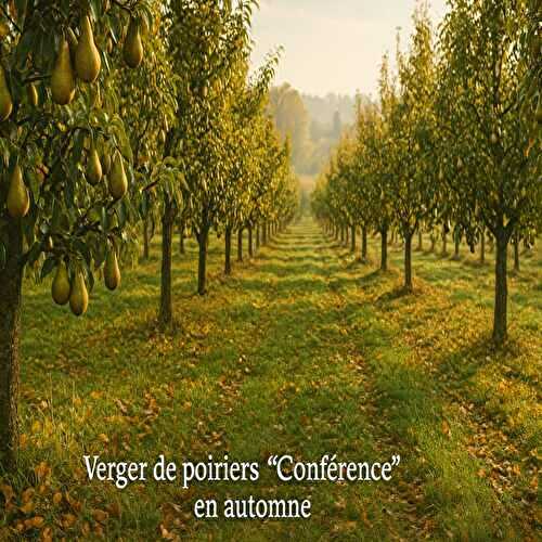 La poire conférence : joyau fondant de l’Automne français