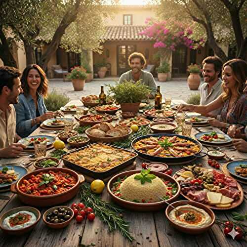 Plats traditionnels méditerranéens : un voyage sensoriel et gourmand