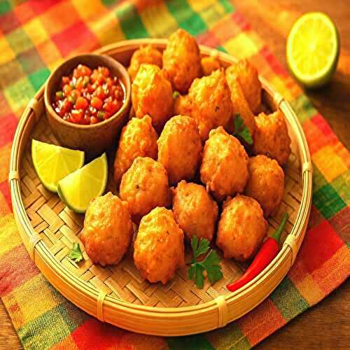 Accras de morue réunionnais : recette croustillante facile