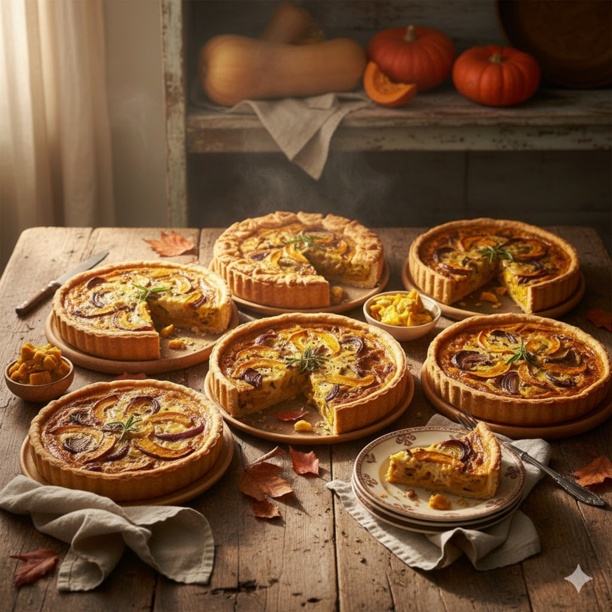 6 idées de tarte salée courge à tester tout l’automne