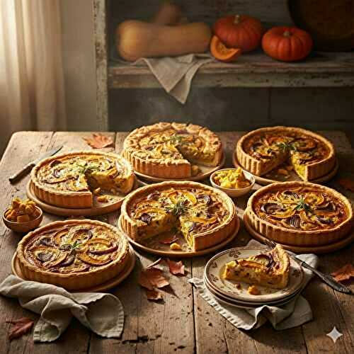 6 idées de tarte salée courge à tester tout l’automne