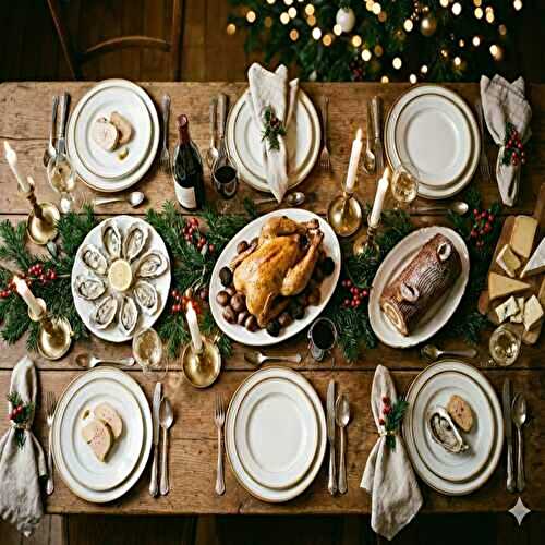 Menu de Noël traditionnel pas cher : 6 recettes festives maison