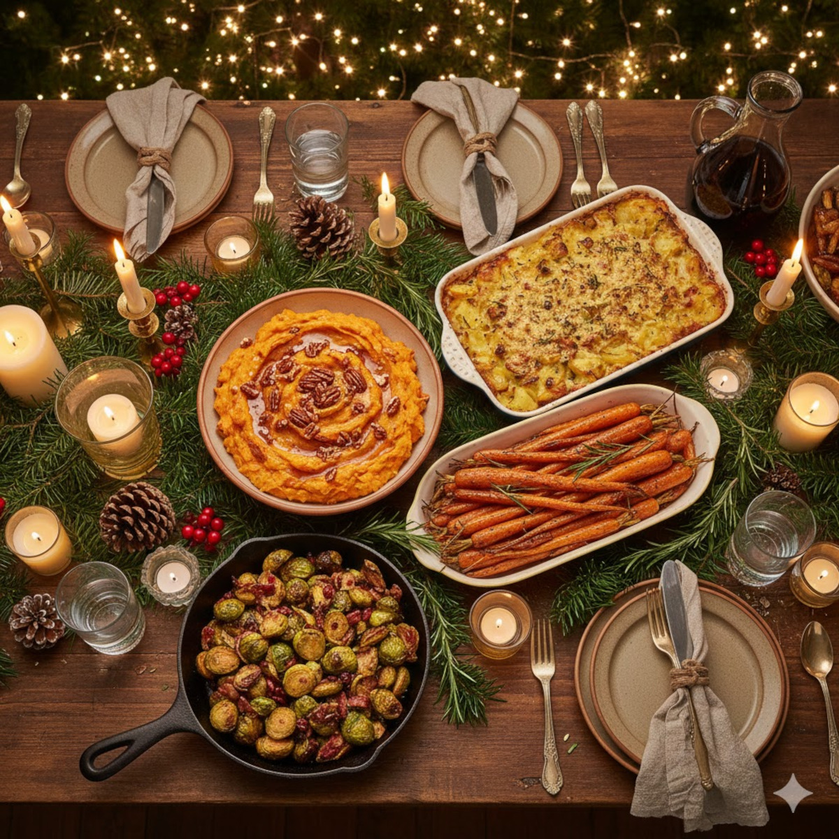 12 Accompagnements de Noël : légumes de saison à petit prix