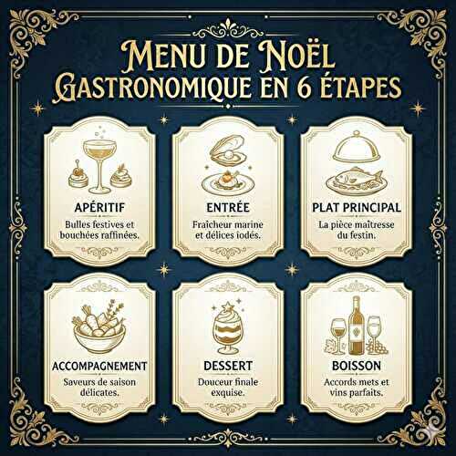 Menu de Noël au poisson économique : 6 recettes festives et élégantes