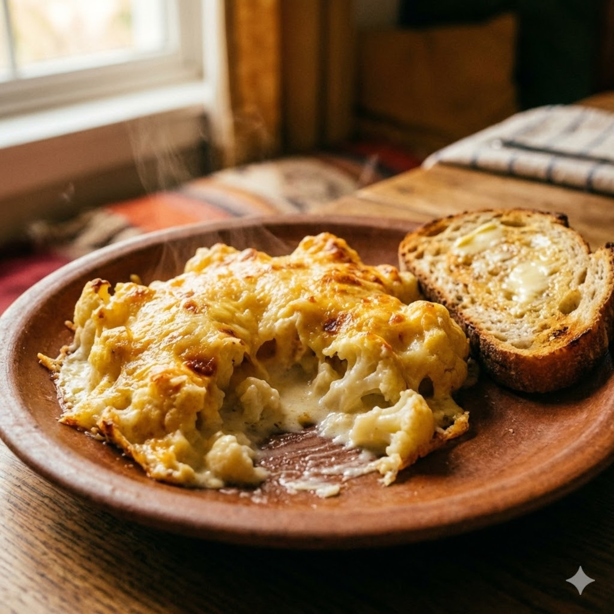 Gratin de chou-fleur ultra crémeux : le réconfort