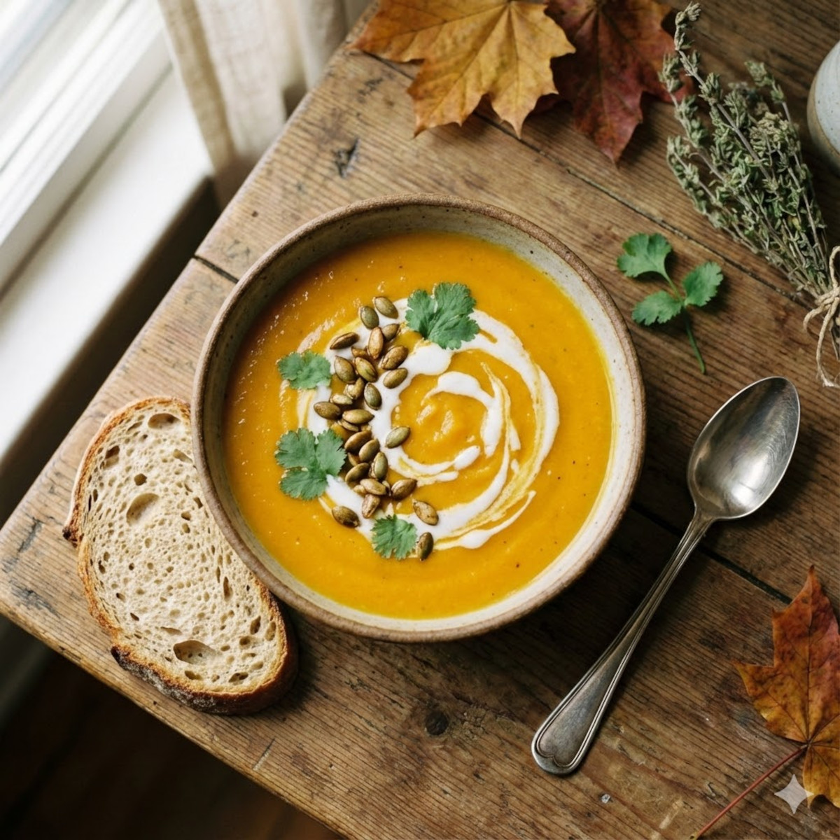 Velouté butternut coco : recette inratable en 40 min