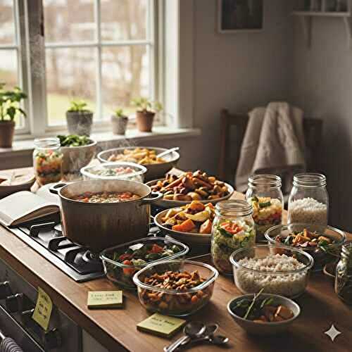 Batch cooking d’hiver : cuisine rapide, saine et de saison