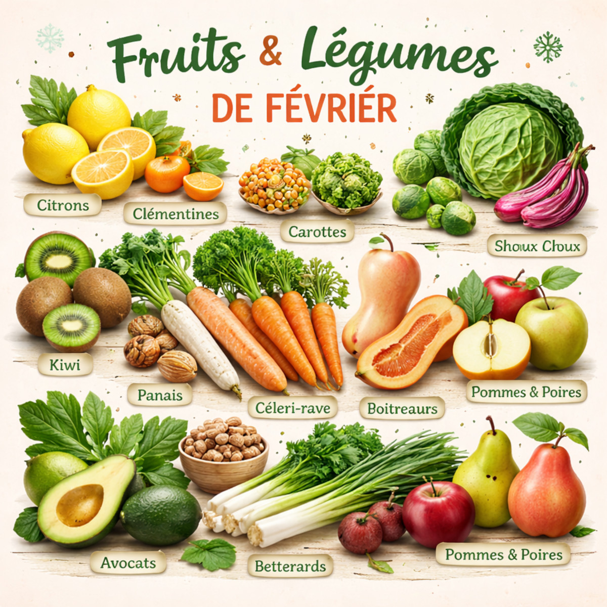 Batch cooking de février : cuisine tous tes légumes d’un coup