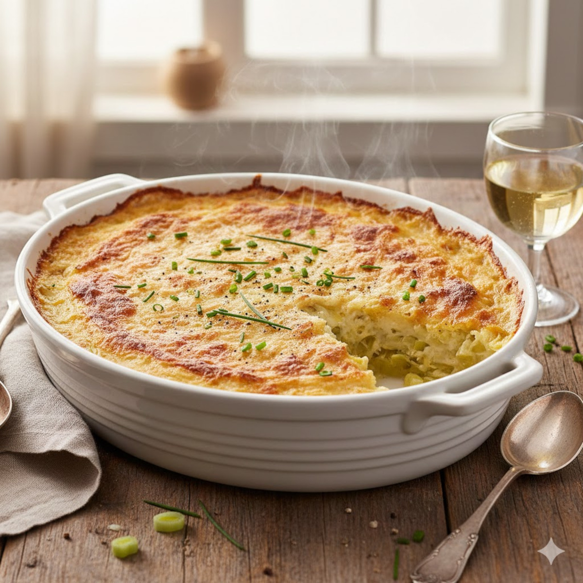 Gratin de poireaux fondant, la recette facile en 45 min