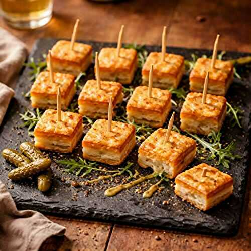 Minis croques-monsieur express : apéro tapas prêt en 15 min