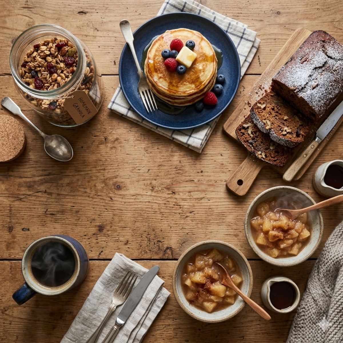 Batch cooking sucré : desserts et matins gourmands d’hiver