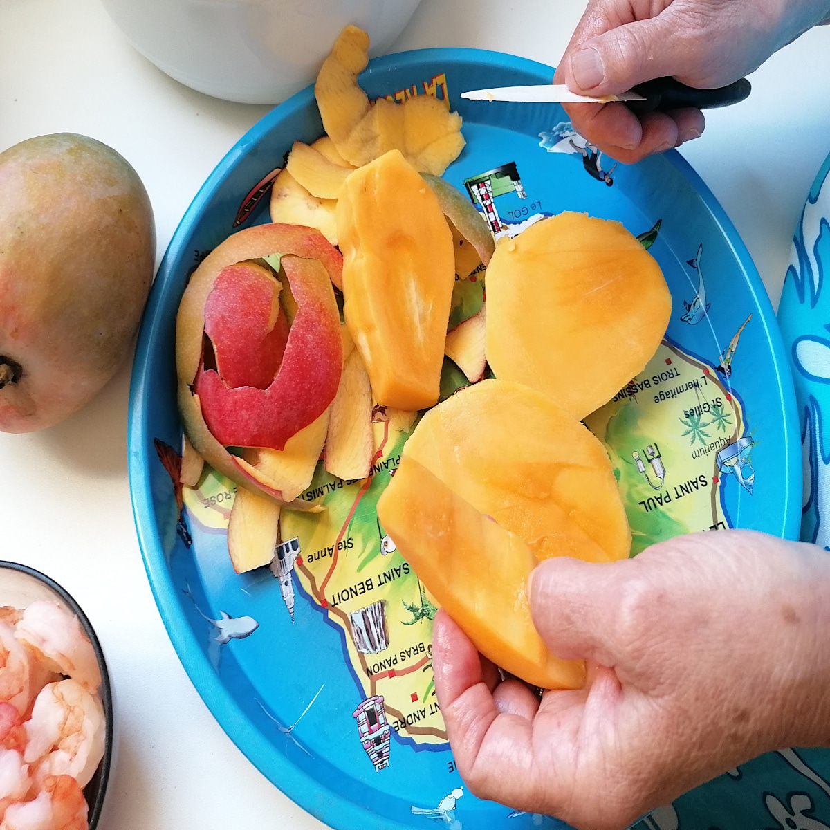 Compote de mangue maison sans sucre ajouté