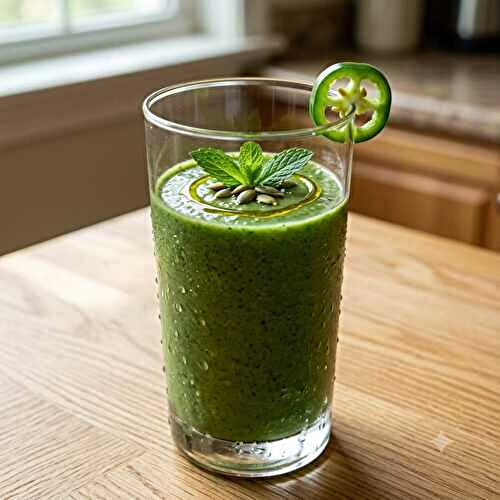 Gaspacho courgette avocat spécial canicule : la recette fraîche 0 cuisson
