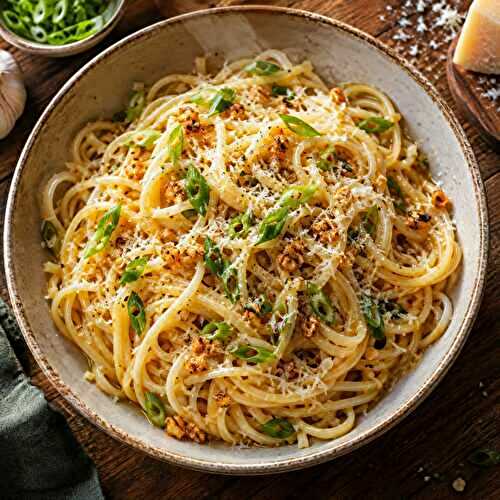 Garlic Noodles : nouilles sautées à l'ail en 18 min