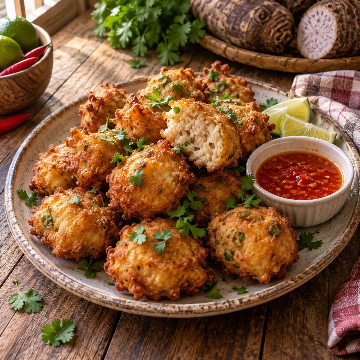Beignets de songe : la recette apéro réunionnaise facile