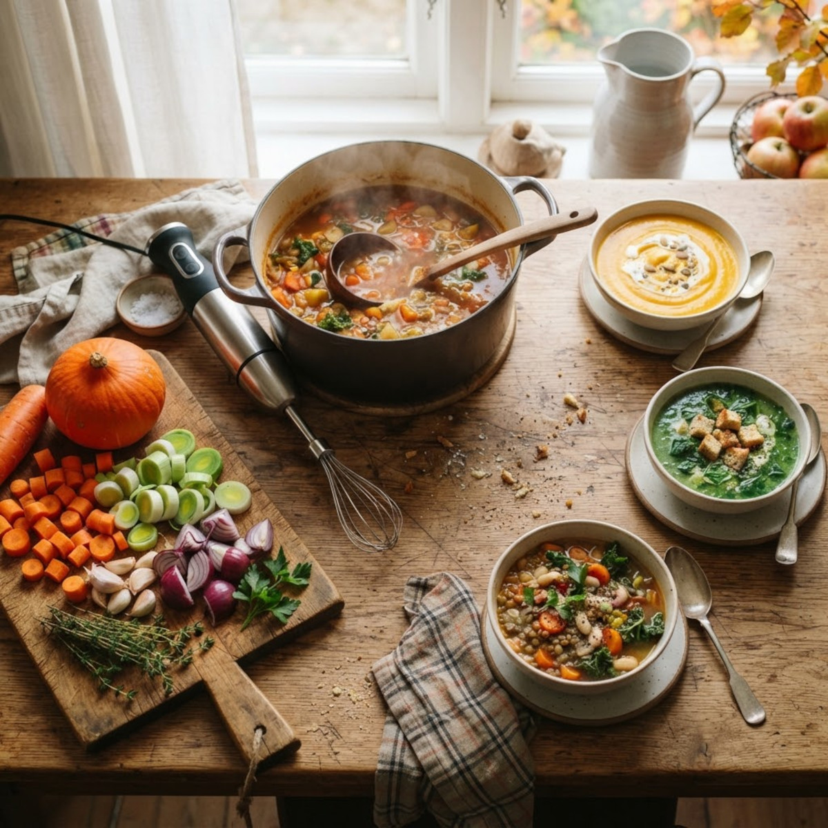 Comment faire une soupe maison : le guide complet d'Édith