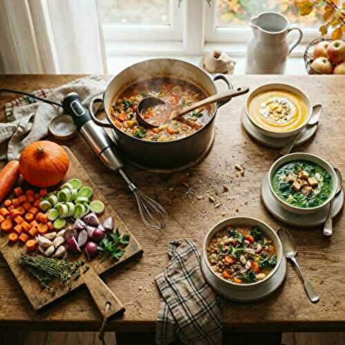 Comment faire une soupe maison : le guide complet d'Édith