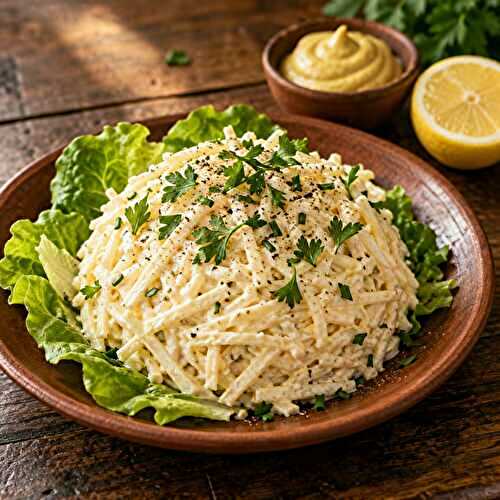 Céleri rémoulade maison : sans blanchir, bien croquant
