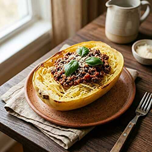Courge spaghetti au four : la cuisson inratable (et 3 façons de la servir)