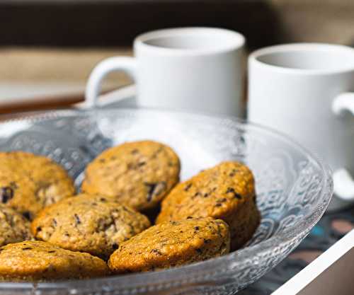 Muffins Poire, Chocolat Noir et Flocons d'Avoine