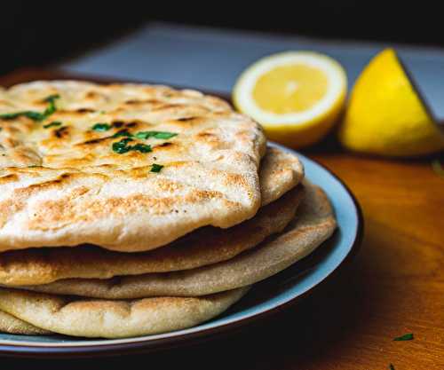 Naans Natures ou Naans au Fromage