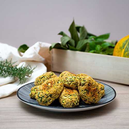 Nuggets végétariens à la courgette et au parmesan