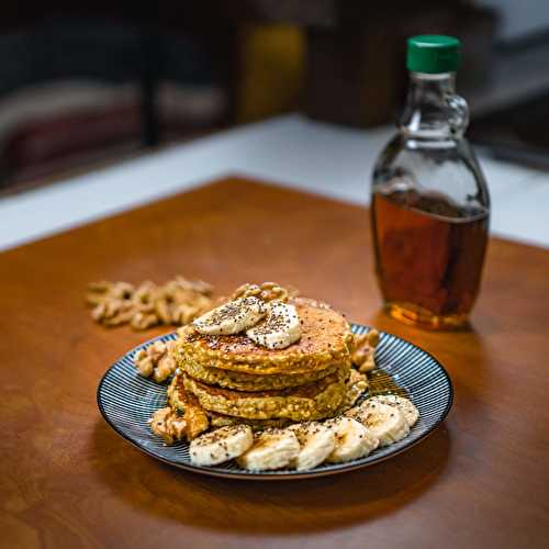 Pancakes Banane & Flocons d’Avoine - Cuisiner en vidéo