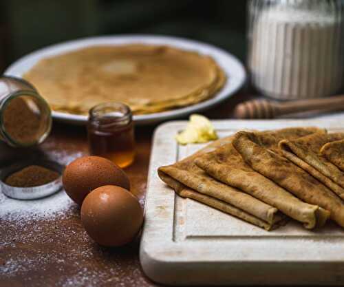 Crêpes à la Cannelle - Recette de Mamie