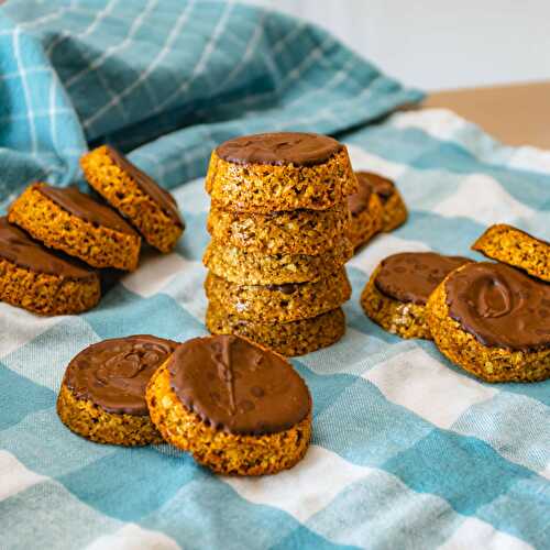 Havreflarn - Biscuit suédois aux flocons d'avoine et chocolat