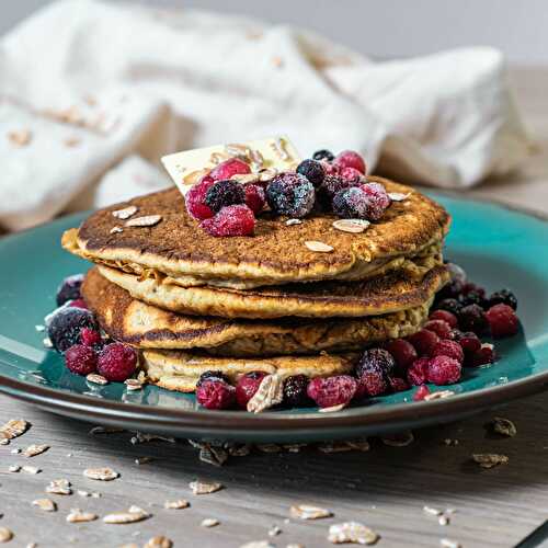 Pancakes Banane & Flocons d’Avoine