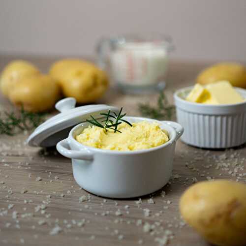 Purée de pommes de terre maison