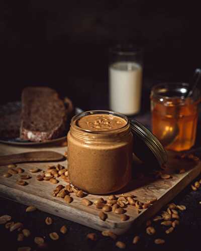 Beurre de cacahuètes maison - Peanut butter