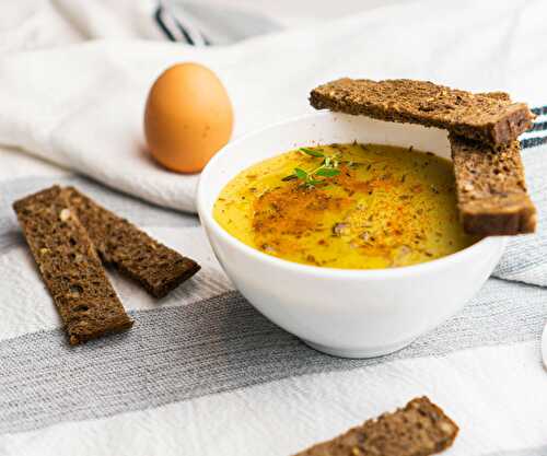 Bissara Marocaine ou soupe de pois cassés